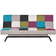 Vícebarevná patchwork rozkládací BELIANI LEEDS - Pohovka