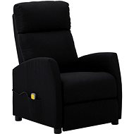 Shumee polohovací černé textil, 3073648 - Massage Chair