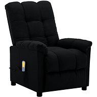Shumee polohovací černé textil, 3073760 - Massage Chair