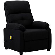 Shumee polohovací černé textil, 3073814 - Massage Chair