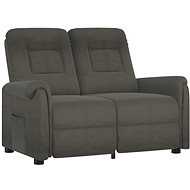 Shumee 2místné polohovací tmavě šedé mikrovlákno, 3084223 - Massage Chair
