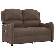 Shumee 2místné polohovací taupe textil, 3084550 - Massage Chair