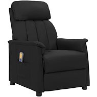 Shumee zvedací polohovací černé umělá kůže, 3093232 - Massage Chair
