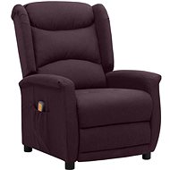 Shumee zvedací polohovací fialové textil, 3093256 - Massage Chair