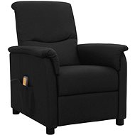 Shumee zvedací polohovací černé textil, 3093283 - Massage Chair