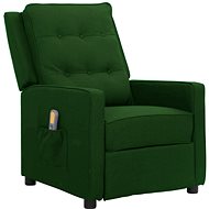 Shumee zvedací polohovací tmavě zelené textil, 3093347 - Massage Chair