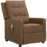 Shumee zvedací polohovací taupe textil, 3093349 - Massage Chair