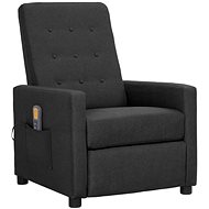 Shumee zvedací polohovací tmavě šedé textil, 3093366 - Massage Chair