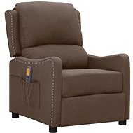 Shumee zvedací polohovací taupe textil, 3093413 - Massage Chair