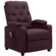 Shumee zvedací polohovací fialové textil, 3093494 - Massage Chair