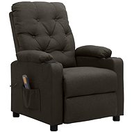 Shumee zvedací polohovací taupe textil, 3093495 - Massage Chair