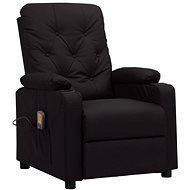 Shumee zvedací polohovací černé umělá kůže, 3093504 - Massage Chair