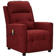 Shumee zvedací polohovací vínové textil, 3098210 - Massage Chair