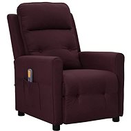 Shumee zvedací polohovací fialové textil, 3098214 - Massage Chair
