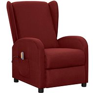 Shumee zvedací polohovací vínové textil, 3098234 - Massage Chair