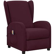Shumee zvedací polohovací fialové textil, 3098238 - Massage Chair