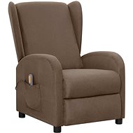 Shumee zvedací polohovací taupe textil, 3098239 - Massage Chair