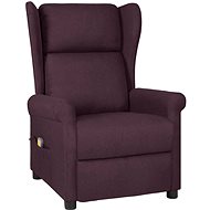 Shumee polohovací ušák fialové textil, 3098338 - Massage Chair
