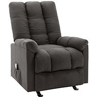 Shumee polohovací tmavě šedé textil, 321411 - Massage Chair