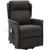 Shumee zvedací polohovací taupe textil, 324039 - Massage Chair