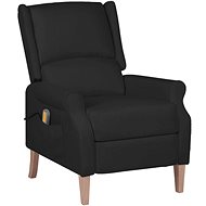 Shumee polohovací černé textil, 329270 - Massage Chair