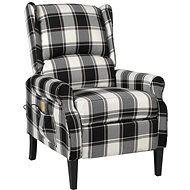 Shumee polohovací vícebarevné textil, 329319 - Massage Chair