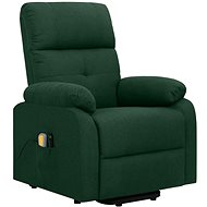 Shumee zvedací polohovací tmavě zelené textil, 329601 - Massage Chair