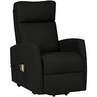 Shumee zvedací polohovací černé textil, 329617 - Massage Chair