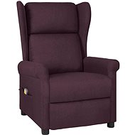 Shumee polohovací fialové textil, 329656 - Massage Chair