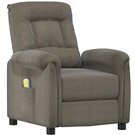 Shumee polohovací tmavě šedé látka z mikrovlákna, 338939 - Massage Chair
