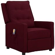 Shumee polohovací fialové textil, 338973 - Massage Chair