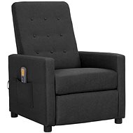 Shumee polohovací tmavě šedé textil, 338991 - Massage Chair