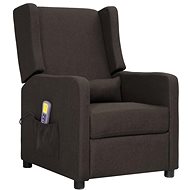 Shumee polohovací taupe textil, 339018 - Massage Chair