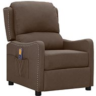 Shumee polohovací taupe textil, 339038 - Massage Chair