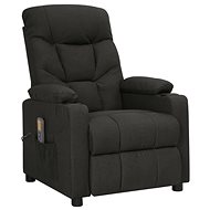Shumee polohovací černé textil, 339094 - Massage Chair