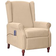 Shumee polohovací taupe mikrovlákno, 342247 - Massage Chair