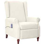Shumee polohovací béžové mikrovlákno, 342252 - Massage Chair
