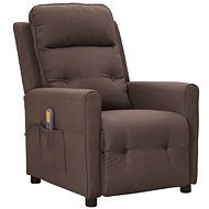 Shumee polohovací taupe textil, 342297 - Massage Chair