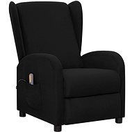 Shumee polohovací černé textil, 342315 - Massage Chair