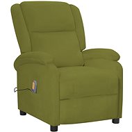 Shumee polohovací světle zelené samet, 342413 - Massage Chair
