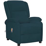 Shumee polohovací modré samet, 342420 - Massage Chair