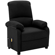 Shumee polohovací černé textil, 3073854 - Massage Chair