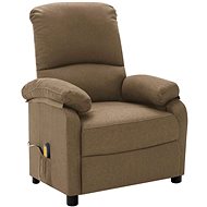 Shumee polohovací taupe textil, 3073860 - Massage Chair