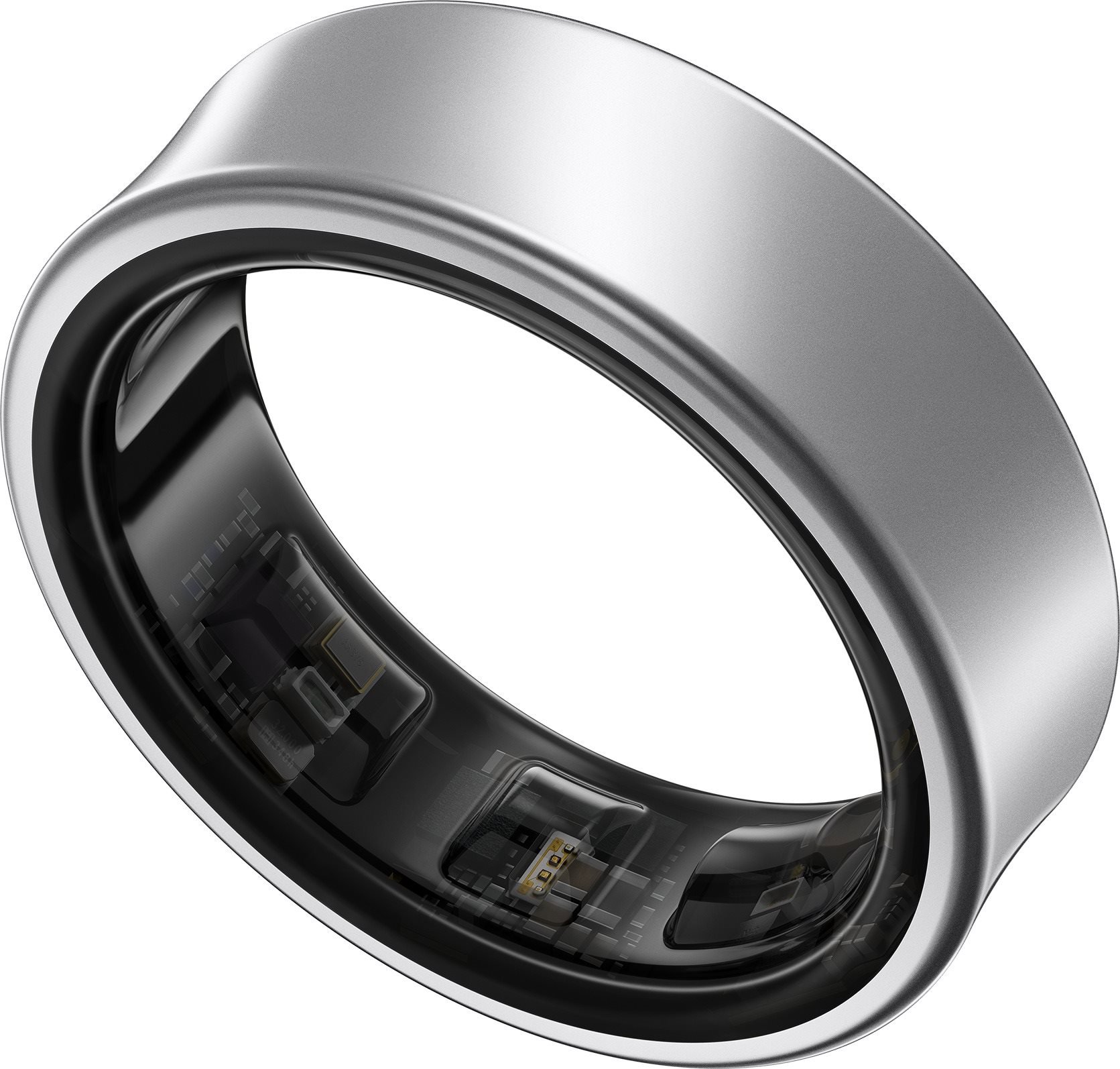Samsung Galaxy Ring silver titanium size 6 - Smart Ring