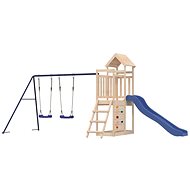 Shumee Children's playground for the garden, solid pine wood - Children's Playset