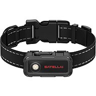 Sattelai Collar Go M GPS Locator, Communicator and Health Monitor, Black, 3-Year Subscription - Pet GPS Tracker