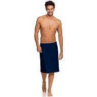 Men's sauna kilt blue - Sauna kilt