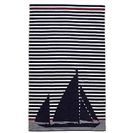 SCANquilt VELUR sailboat 180 × 100 cm - Bath Towel