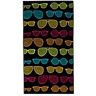 SCANquilt VELUR glasses 185 × 95 cm - Bath Towel