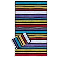 SCANquilt VELUR stripes 185 × 95 cm - Bath Towel
